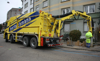 Sagubagger im Einsatz